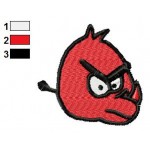 Rhino as Angry Birds Embroidery Design